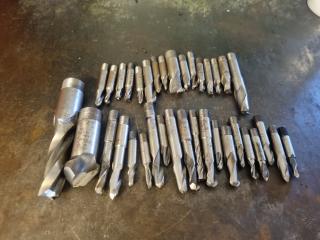 Large Lot of Milling Machine Endmills 