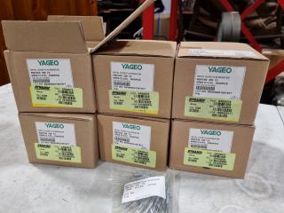 6000x Yageo Metal Oxide Film Resistors RSF200JB-73-0R56, Bulk Lot, New