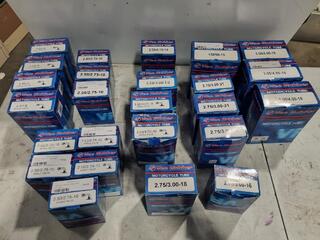 25x Vee Rubber Motorcycle Innertubes, assorted sizes