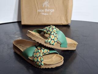 Nice Things Paloma S Bio Print Sandals - Size 37