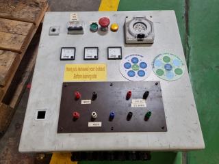 Industrial Electrical Panel Box w/ Contents