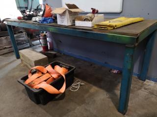 Heavy Duty Workshop Table Workbench