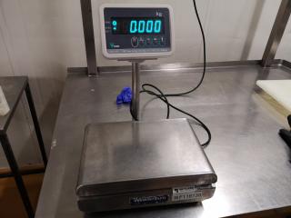 Wedderburn DS 515 Commercial Stainless Kitchen Benchtop Weight Scale