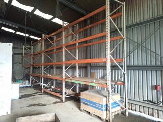 4 x Bays Pallet Racking