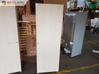 Light MDF Woodgrain Wardrobe