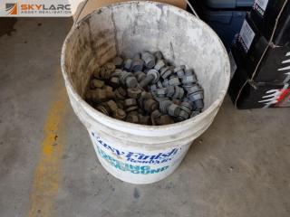 Bucket of Galv Bolts