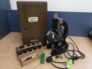 Vintage Metallurgical Microscope by Union Optical