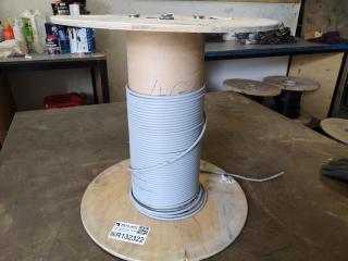 Partial Spool of Flex Control 4 Core 0.5 PVC Electrical Wire