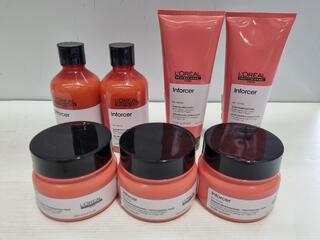 Loreal Inforcer Assorted Professional Haircare Products