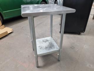 Small Stainless Steel Table Bench