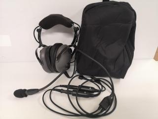 Aviation Pilot Communication Headset