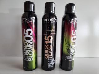 3 Redken Finishing Sprays