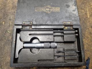 Vintage Moore & Wright Depth Gauge Set