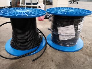 2x Spools of PGK Solar Panel DC Electrical Cable