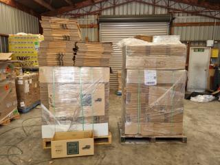 Large Pallet of Cardboard Boxes