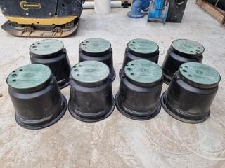 8x In-Ground Telecommunications or Irrigation Junction Boxes