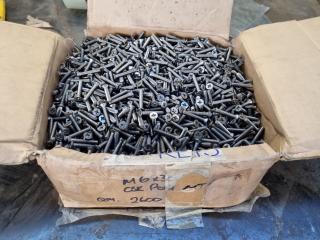 2600x M6x30mm 304 Stainless Steel Screws