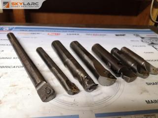 7x Assorted Milling Boring Bars