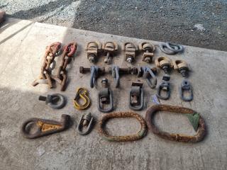 Large Assortment of Lifting Hooks