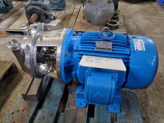 Stainless Stel Centrifugal Pump w/ 15kW Electric Motor