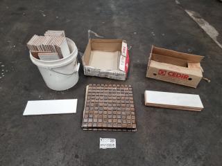 Small Assortment of Ceramic Wall Tiles