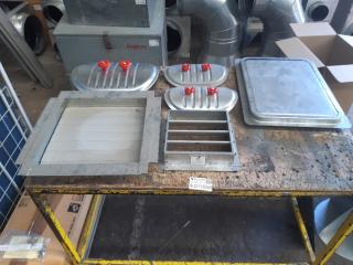 Assorted HVAC Access Doors and Vent Exhaust Vents