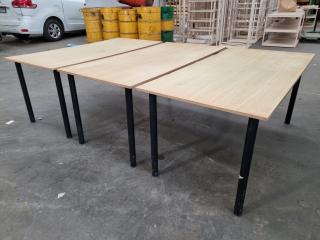 3x Standard Multi Purpose Tables