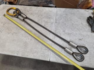 2-Leg Lifting Cable Assembly, 3.2T Capacity