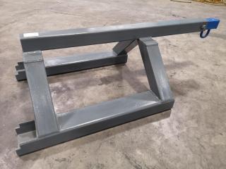 Forklift Mounted Adjustable Lifting Frame