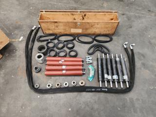 Box of Assorted Industrial Parts