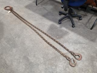 2-Leg Lifting Chain Assembly, 4.25 Ton Max Capacity