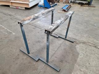 Pair of Heavy Duty Workshop Saw Horses