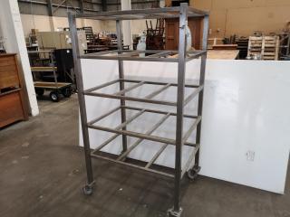 Mobile Stainless Steel Shelf Rack