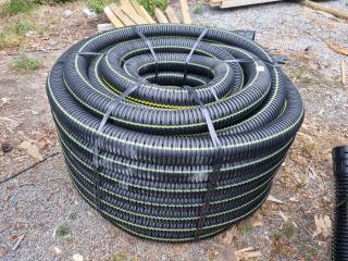 Roll of 110mm Drainage Pipe