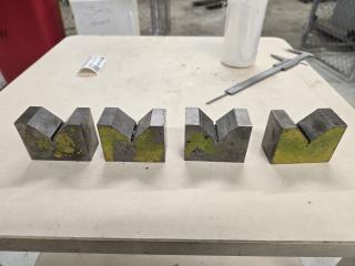 4 x Matched V Blocks