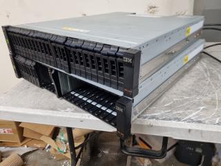 2x IBM Storwise V7000 Storage Expansion Enclosures