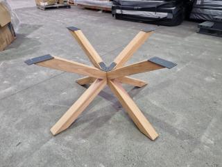 Timber Table Base