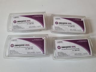 4x DNA Genotek Omnigene Oral  DNA RNA Collection Kits