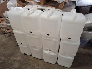 20 Litre Water Storage Containers x12