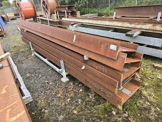 6 Lengths 460UB Structural Steel I-Beams
