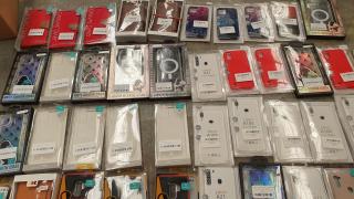 60 Assorted iPhone & Samsung Phone Cases