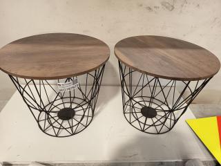 2 x Wire Baskets
