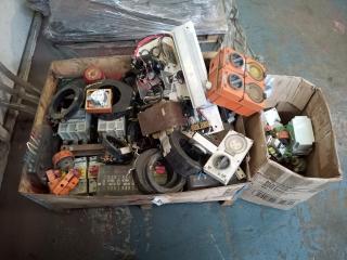 Large Box of Electrical Parts