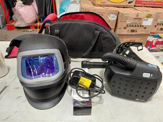 3M Speedglas 9100 FX with 3M Adflo PAPR System