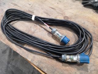 20-Metre 16A Single Phase Extension Cable Lead