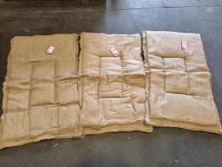 3x Petpro Original Sak Mat Jute Dog Beds