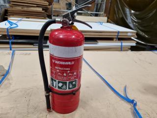 Wormald 4.5kg ABE Powder Type Fire Extinguisher