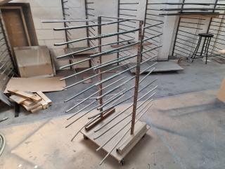 Industrial Paint Drying Rack