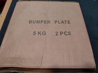 2x 5kg Bumper Plates