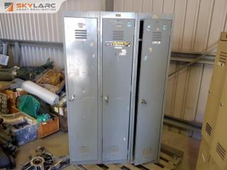 3 Bay Locker Unit